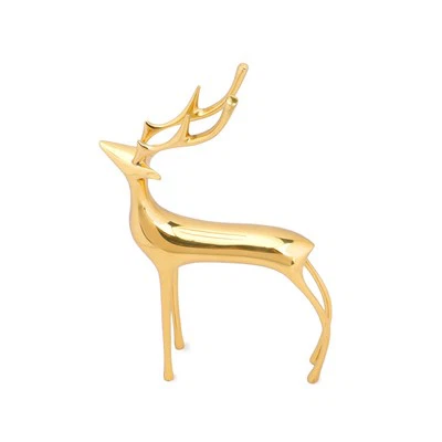 Kleine herten standbeeld metalen Home Decor